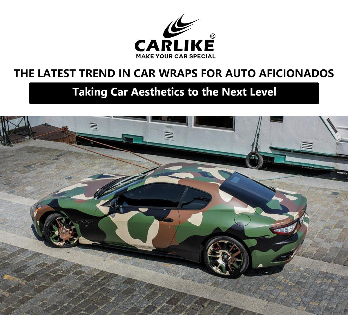 Camo Craze: The Latest Trend in Car Wraps for Auto Aficionados – CARLIKE  WRAP