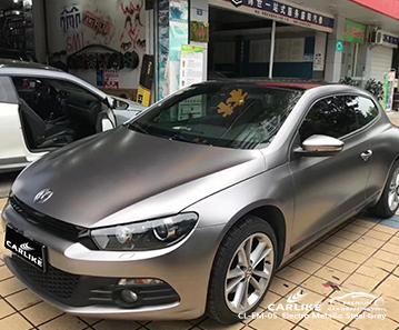 CARLIKE CL-EM-05 matte electro metallic steel grey vinyl motorcycle color film Krasnodar Krai Russia - CARLIKE WRAP