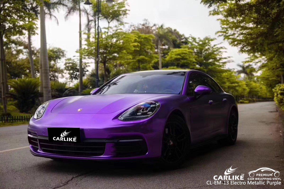 CARLIKE CL-EM-13 PURPLE MATTE ELECTRO METALLIC VINYL For Wrap Car - CARLIKE WRAP