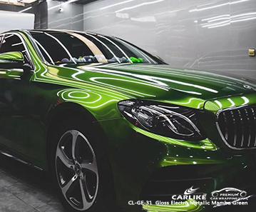 Electro Metallic Gloss Mamba Green Vinyl Car Wrap – CARLIKE WRAP