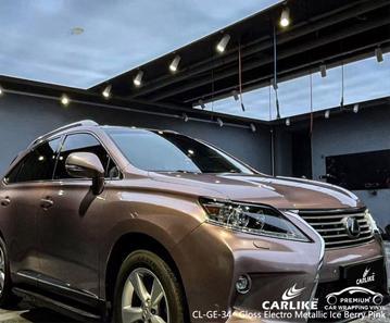 CARLIKE CL-GE-34 gloss electro metallic berry pink vinyl for lexus - CARLIKE WRAP