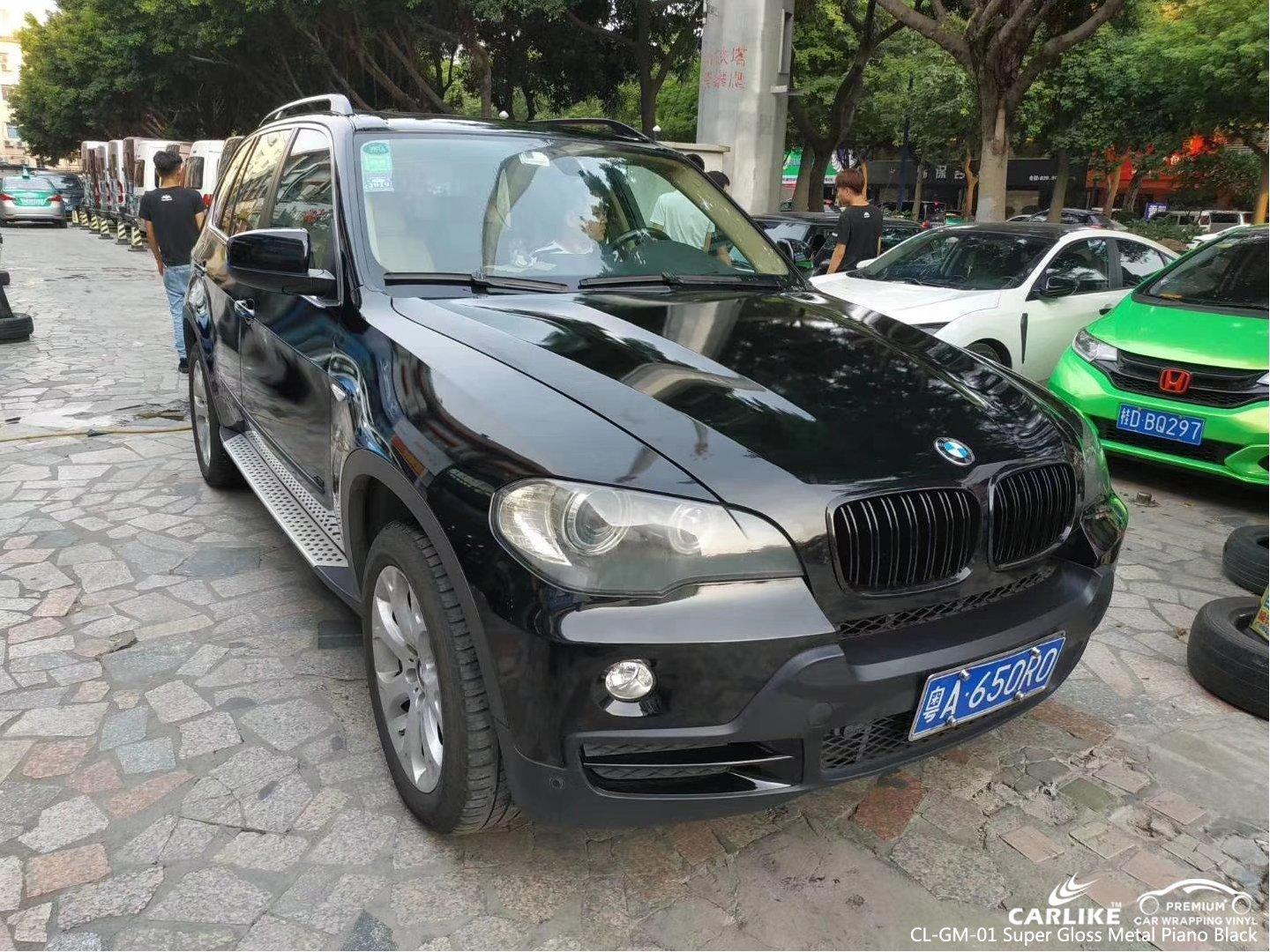 CARLIKE CL-GM-01 Super Gloss Metal Piano Black Vinyl Wrapping Film - CARLIKE WRAP