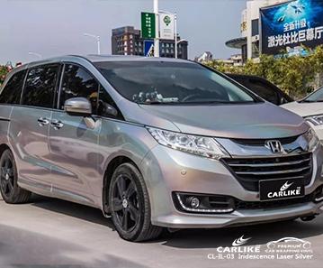 CARLIKE CL-IL-03 iridescence laser silver vinyl super air free car body film Hatay Turkey - CARLIKE WRAP