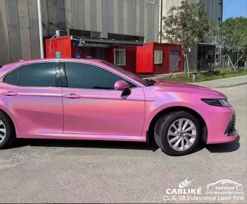 Iridescence laser pink vinyl wholesale price