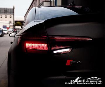 CARLIKE CL-MS-01 super matte satin black weather resistance vinyl for car Ireland Wicklow - CARLIKE WRAP