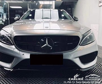 CARLIKE CL-PM-13 paint metallic gt silver vinyl for benz - CARLIKE WRAP