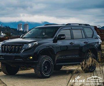 CARLIKE CL-SG-01 super gloss black vinyl for carola - CARLIKE WRAP