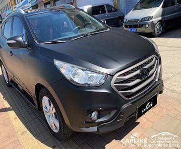 CARLIKE CL-SM-01 super matte black auto wrapping vinyl for hyundai - CARLIKE WRAP