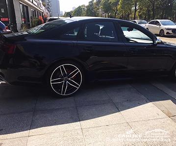 CARLIKE CL-SV-01 super gloss crystal black vinyl super stretch wraps Ukraine - CARLIKE WRAP