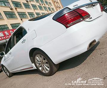 CARLIKE CL-SV-02 super gloss crystal white vinyl original paint protection color film Kedah Malaysia - CARLIKE WRAP