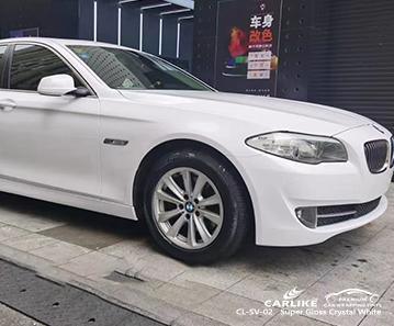 CARLIKE CL-SV-02 super gloss crystal white vinyl removable auto wraps Hungary - CARLIKE WRAP