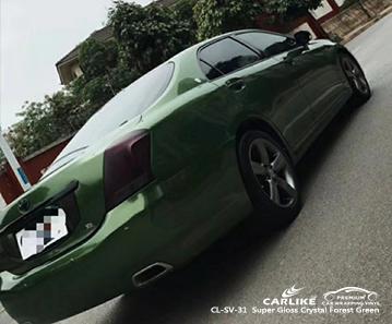 CARLIKE CL-SV-31 super gloss crystal forest green uv resistant car vinyl West Virginia United States - CARLIKE WRAP