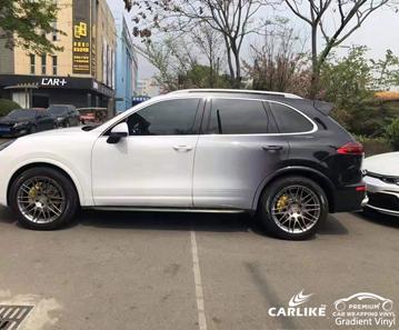 CARLIKE New Product Gradient Black Vinyl - CARLIKE WRAP