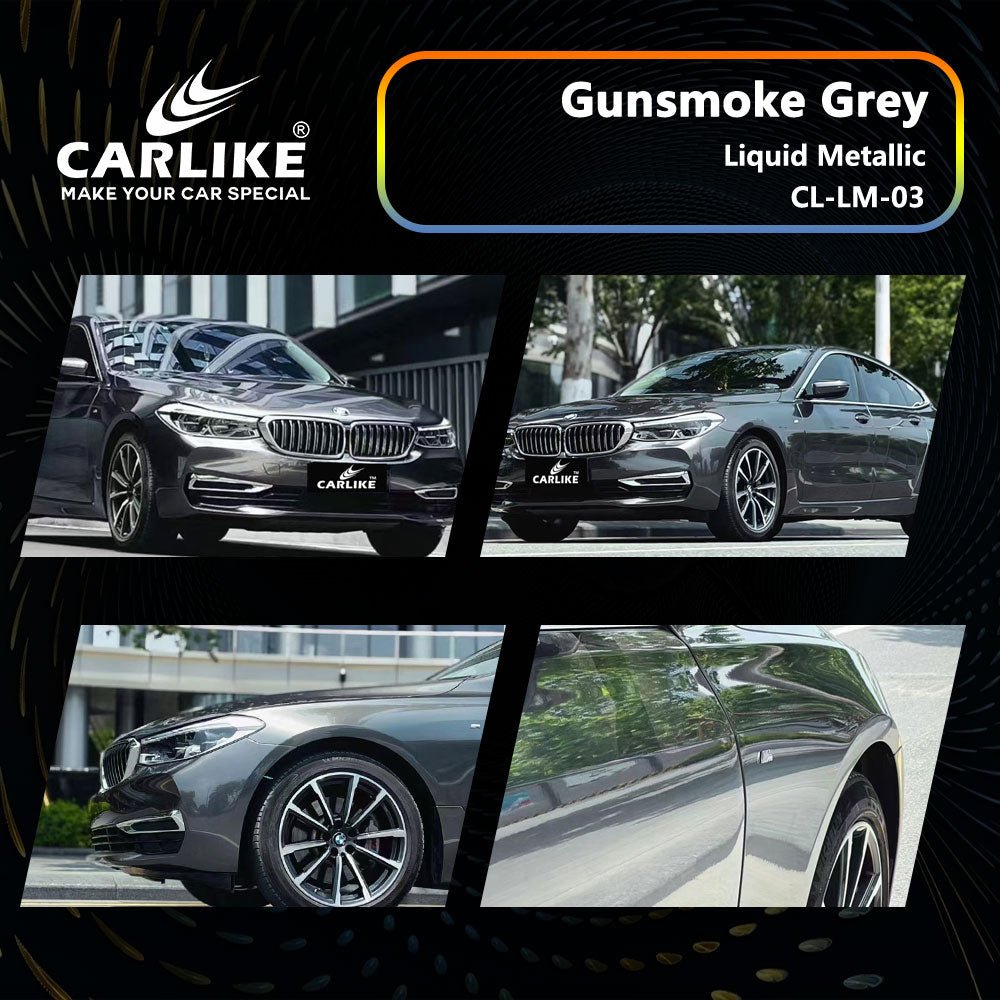 CL-LM-03 LIQUID METALLIC GUNSMOKE GREY VINYL FOR BMW - CARLIKE WRAP