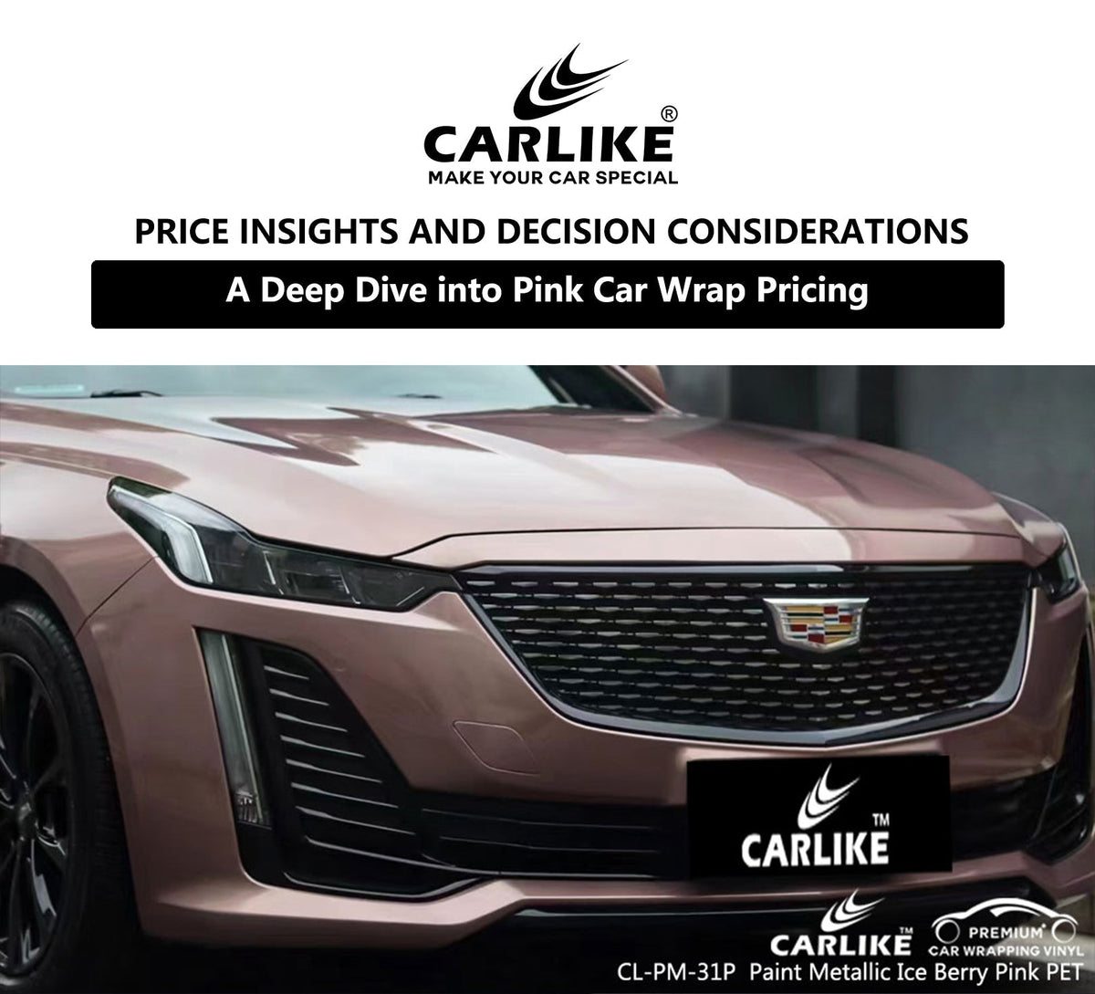 Pink Car Wraps Demystified: Price Insights and Decision Considerations – CARLIKE  WRAP