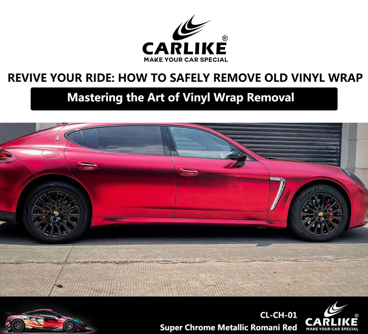 How To Safely Remove Vinyl Wrap off your Car