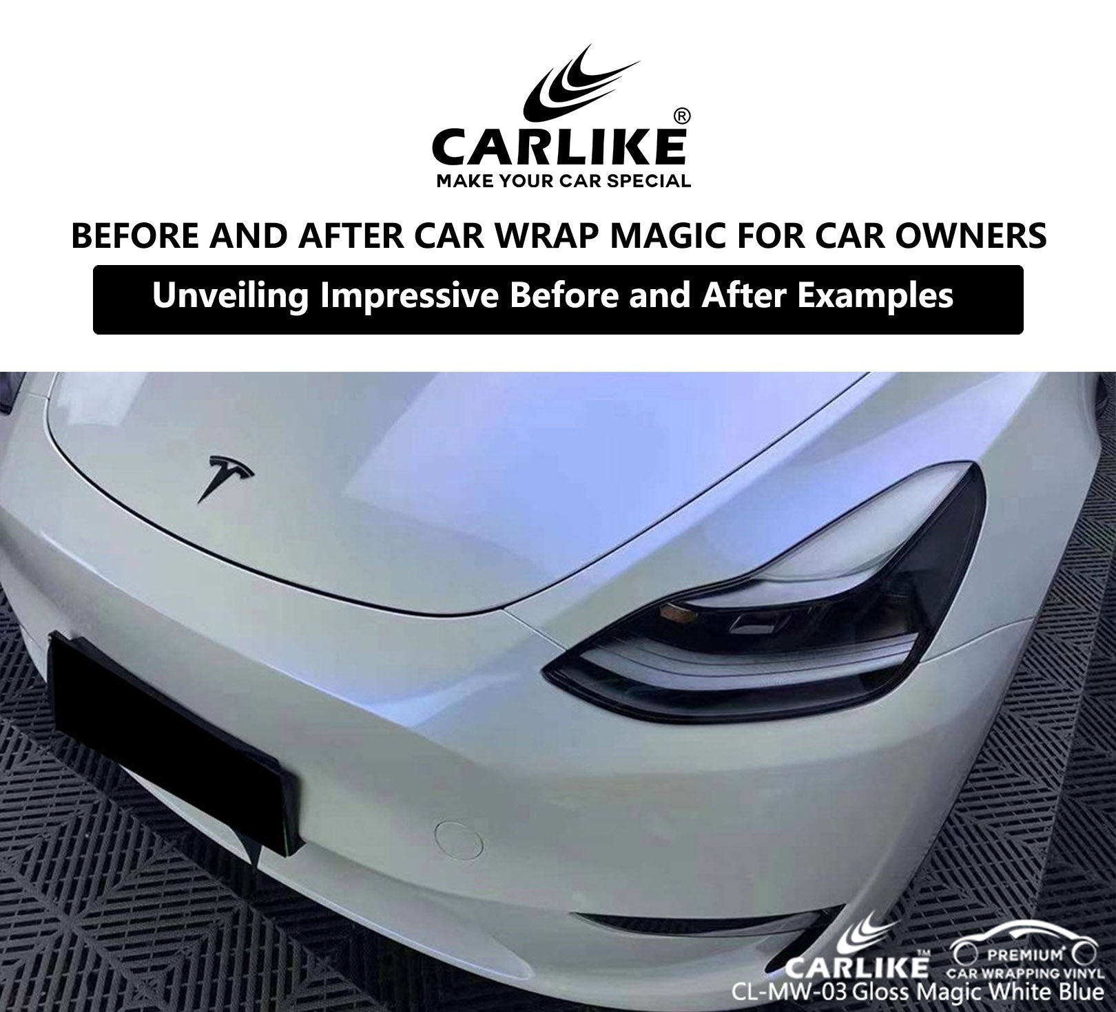 The Art of Car Wrapping: Unveiling Impressive Before and After Examples for Car Owners - CARLIKE WRAP