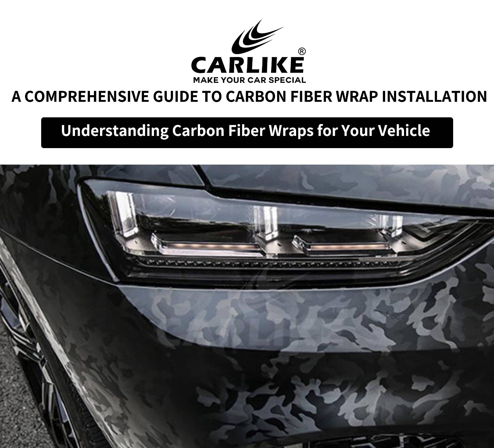 Understanding Carbon Fiber Wraps for Your Vehicle - CARLIKE WRAP