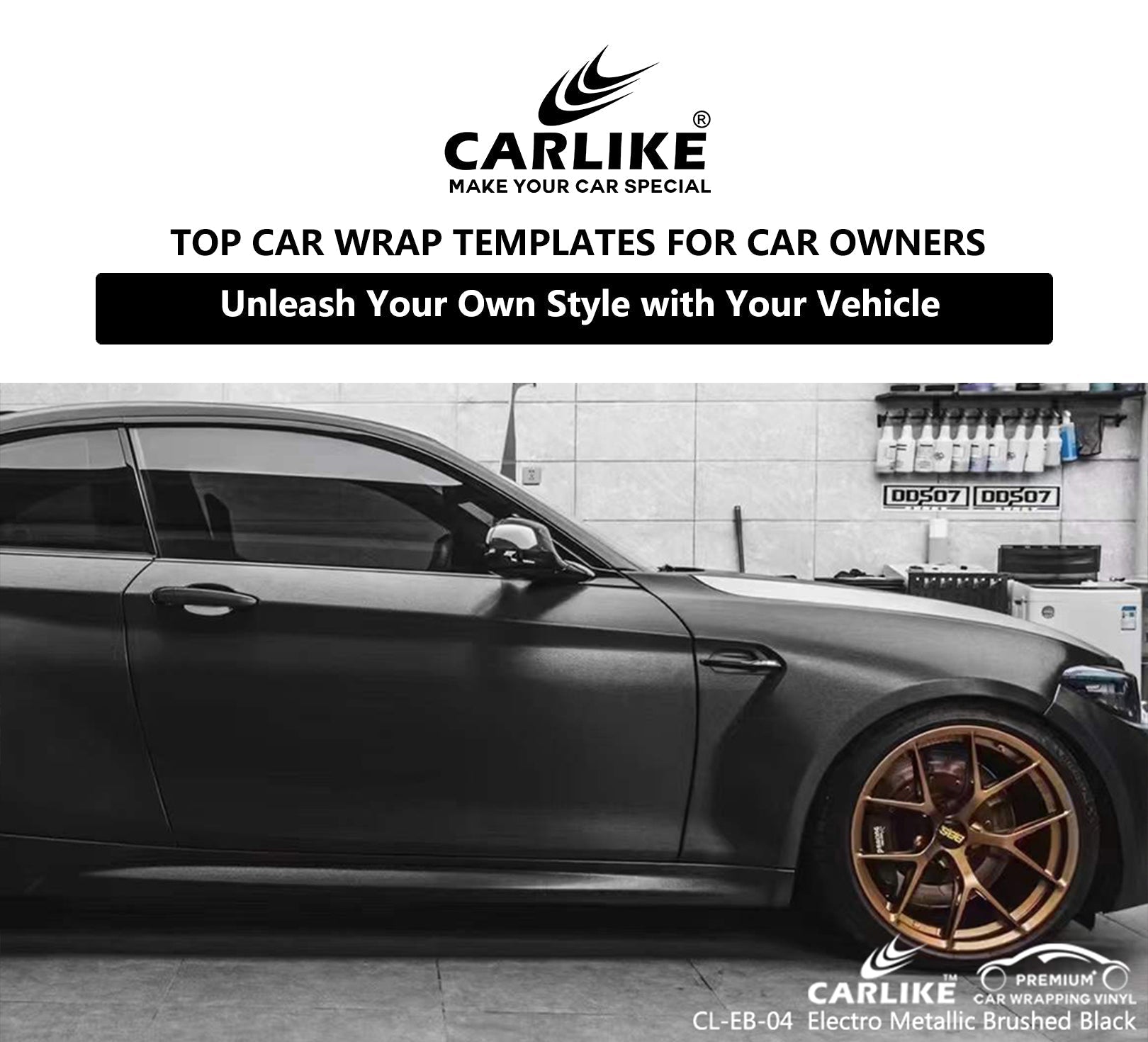 Unleash Your Style: Top Car Wrap Templates for Car Owners - CARLIKE WRAP