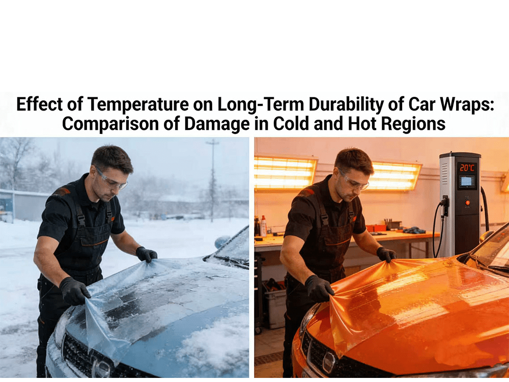 Winter vs Summer Car Wrap Installation: How Temperature Impacts Application Quality - CARLIKE WRAP
