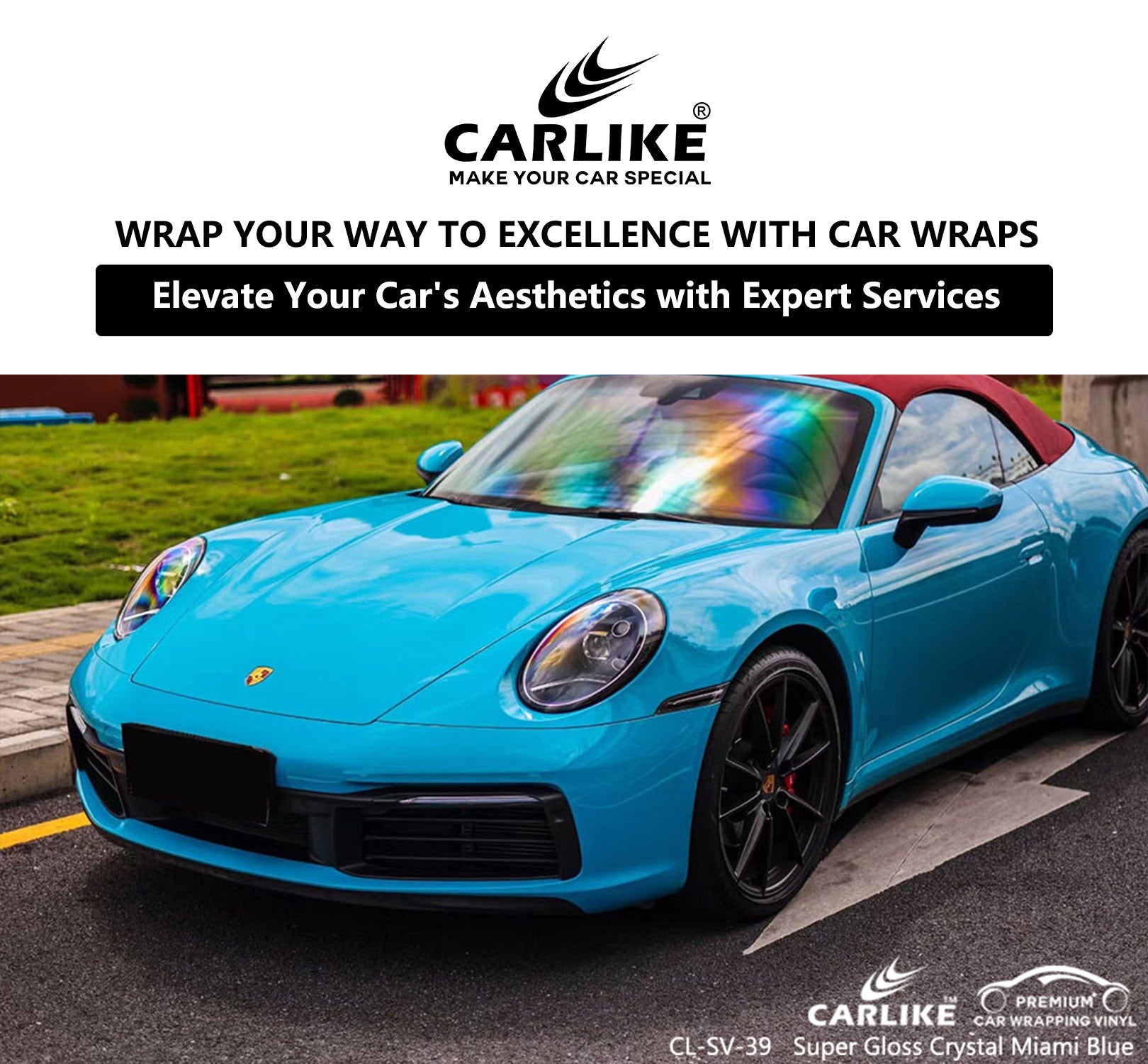 Wrap Your Way to Excellence: Elevate Your Car's Aesthetics with Our Expert Services - CARLIKE WRAP