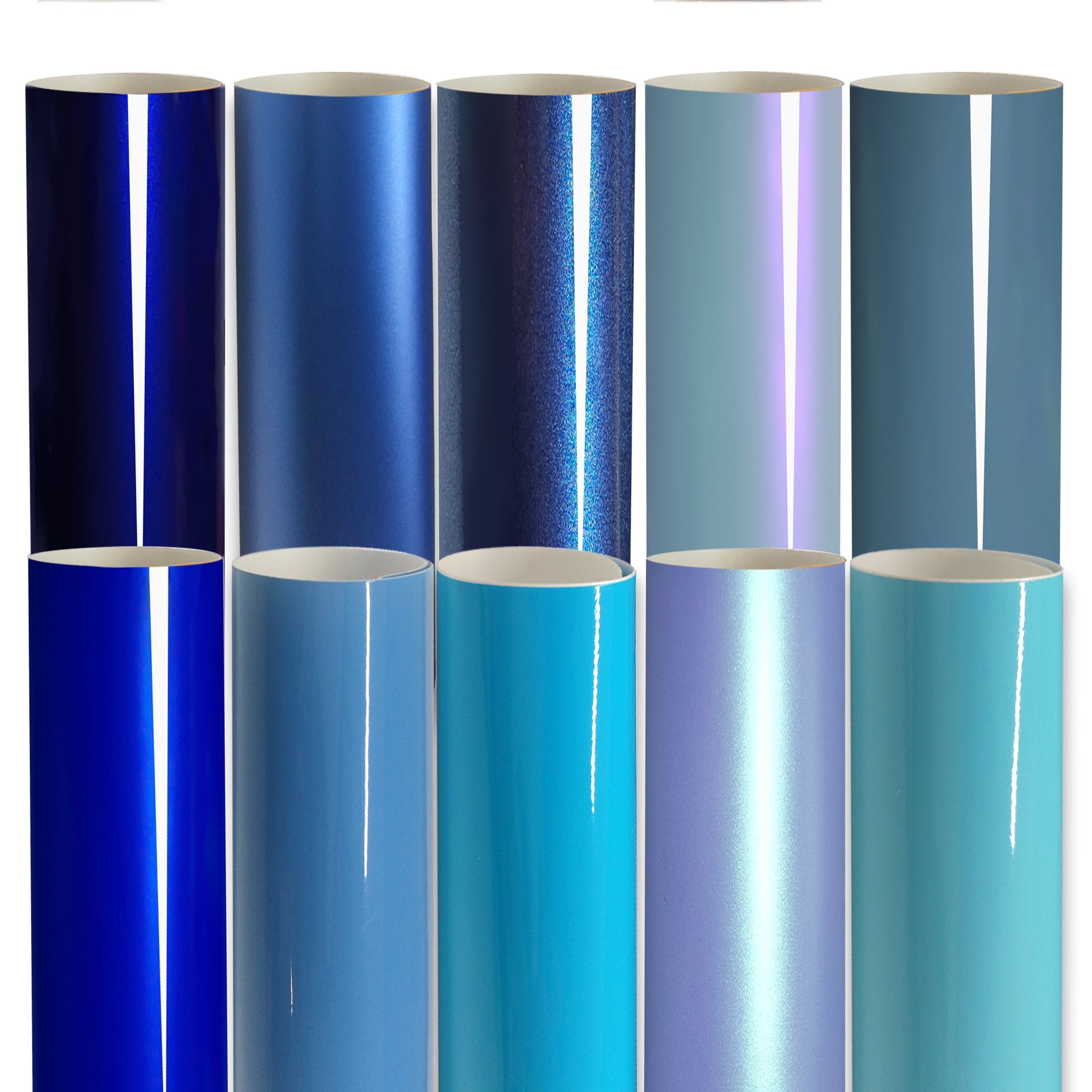 Blue Vinyl Wrap - CARLIKE WRAP