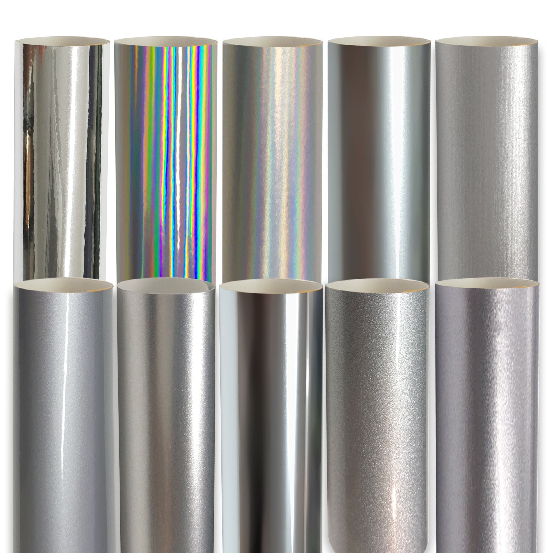 Silver Vinyl Wrap - CARLIKE WRAP