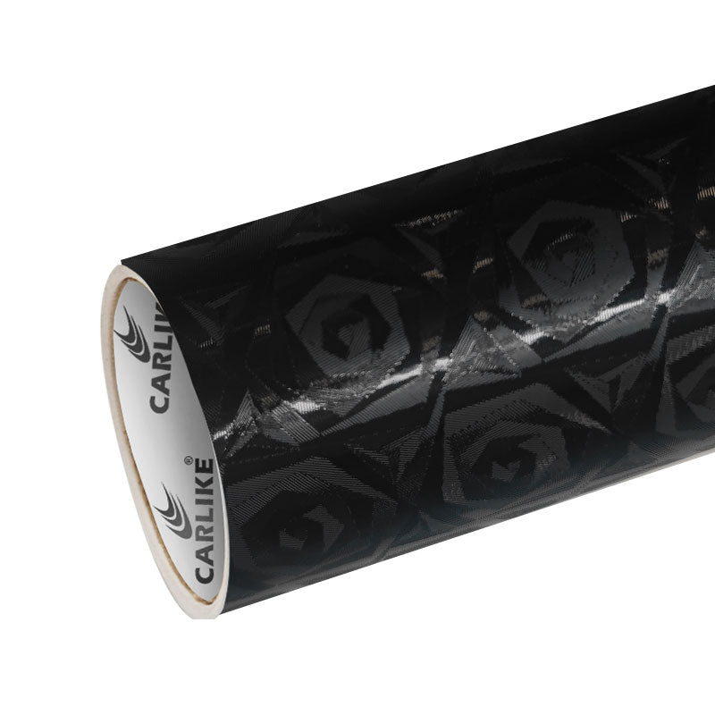 CARLIKE CL-SCM-13 Miroir chromé en vinyle or rose