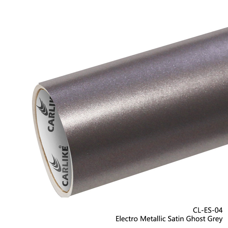 CARLIKE CL-ES-04 Vinyle électro métallisé gris fantôme satiné