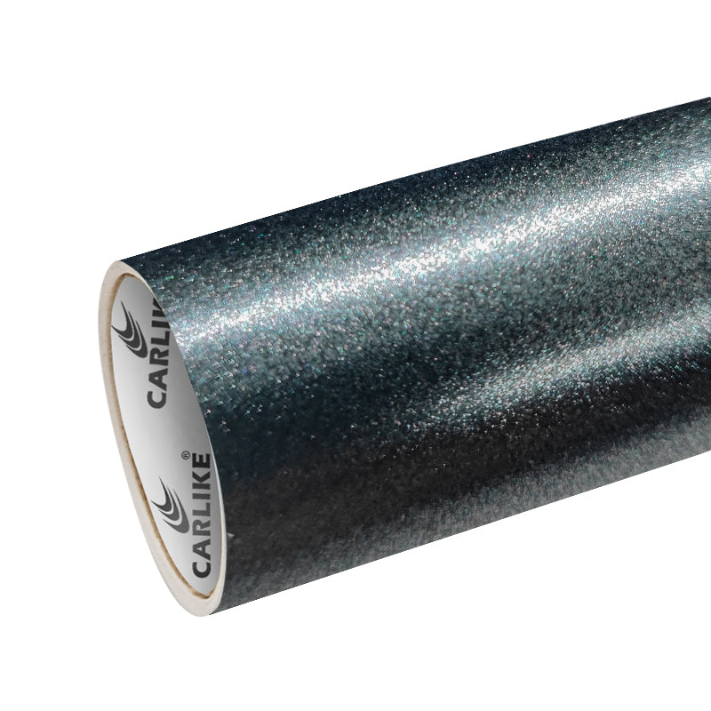 CARLIKE CL-HV-03 Vinyle noir pierre métallique super lourd