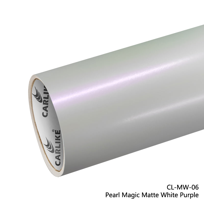CARLIKE CL-MW-06 Pearl Magic Vinyle Blanc Violet Mat