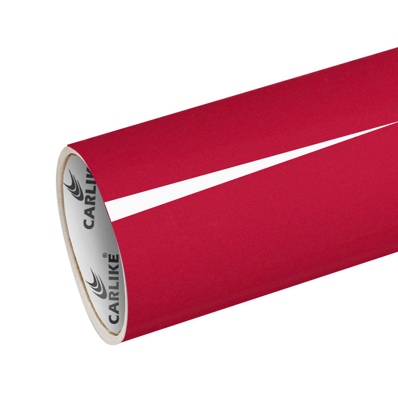 レットベリル Super Gloss Crystal Beetroot Red Vinyl PET Liner Vinyl Manufacture