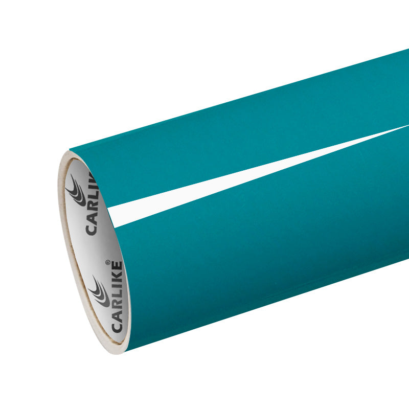 CARLIKE CL-SJ-37 Vinyle bleu Miami cristal super brillant