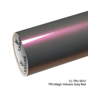 CARLIKE CL-TPU-5012 TPU Magic Volcanic Grey Red Vinyl Heat Repair - CARLIKE WRAP