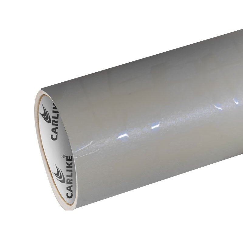 CARLIKE CL - 3D234 - 2 Chameleon Maya Gloss White Blue Vinyl - CARLIKE WRAP