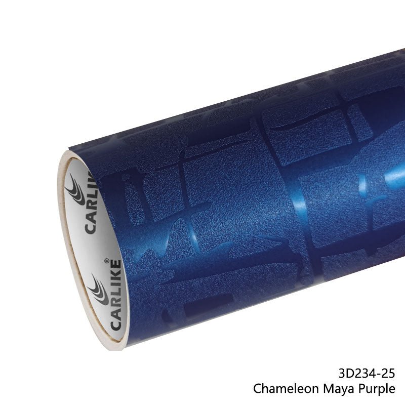CARLIKE CL - 3D234 - 25 Chameleon Maya Purple Vinyl - CARLIKE WRAP