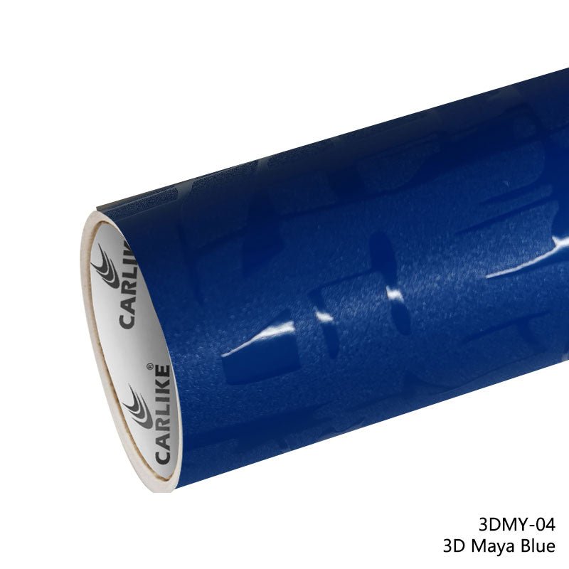 CARLIKE CL - 3DMY - 04 3D Maya Blue Vinyl - CARLIKE WRAP