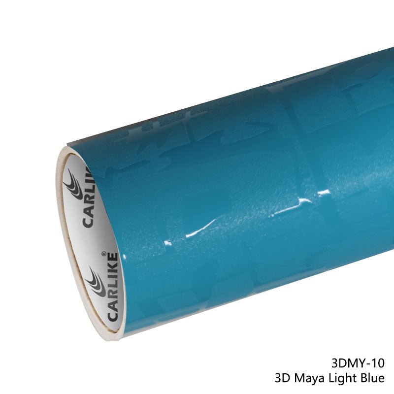 CARLIKE CL - 3DMY - 10 3D Maya Light Blue Vinyl - CARLIKE WRAP