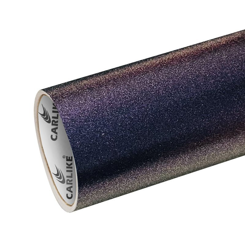 CARLIKE CL - BK Chameleon Electro Metallic Matte Gloss Vinyl Wrap - CARLIKE WRAP