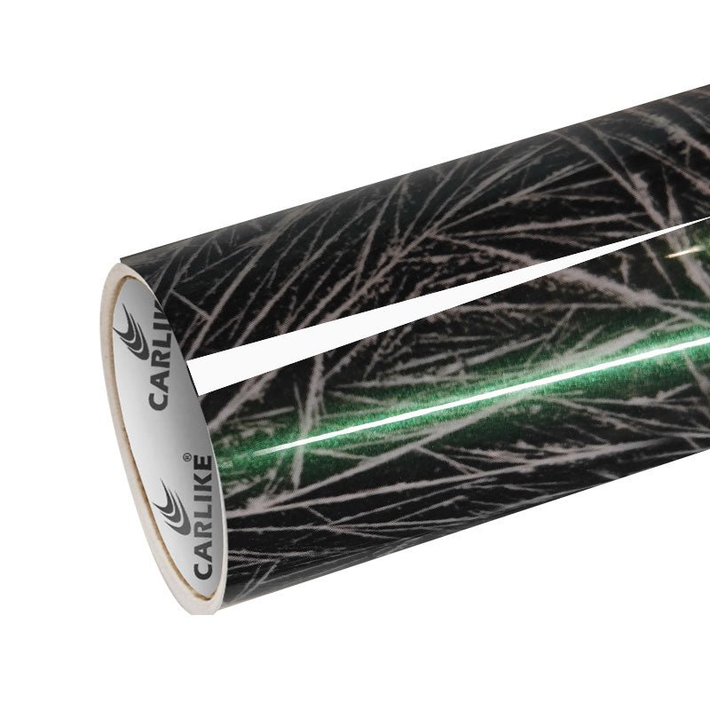 CARLIKE CL - ICF - 05P Ice Crack Magic Green Vinyl PET Liner - CARLIKE WRAP