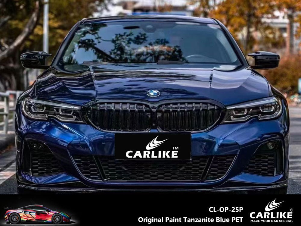 CARLIKE CL - OP - 25 Original Paint Tanzanite Blue Vinyl - CARLIKE WRAP