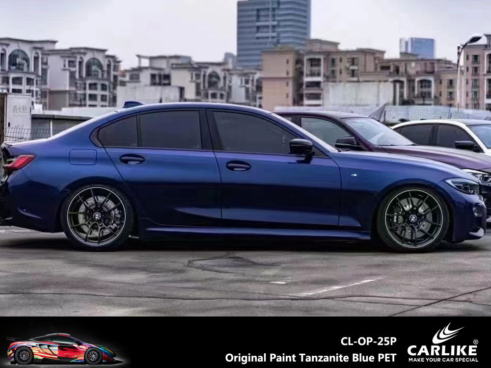 CARLIKE CL - OP - 25 Original Paint Tanzanite Blue Vinyl - CARLIKE WRAP