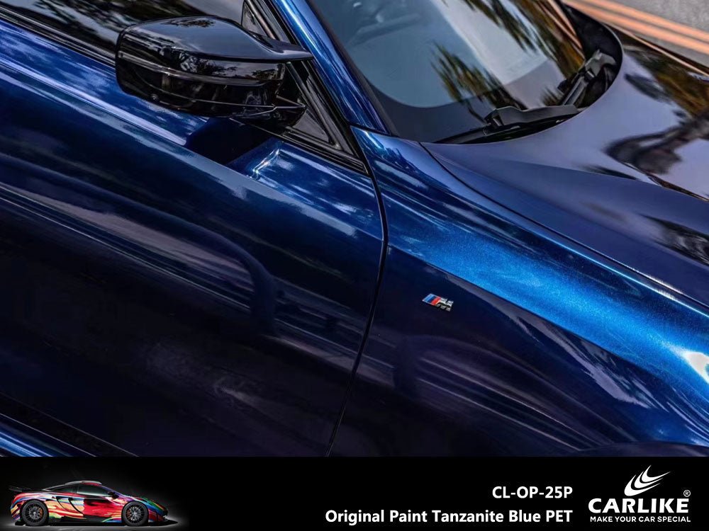 CARLIKE CL - OP - 25 Original Paint Tanzanite Blue Vinyl - CARLIKE WRAP