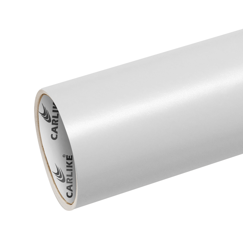 CARLIKE CL - PW - 01 Pearlescent Matte White Vinyl - CARLIKE WRAP
