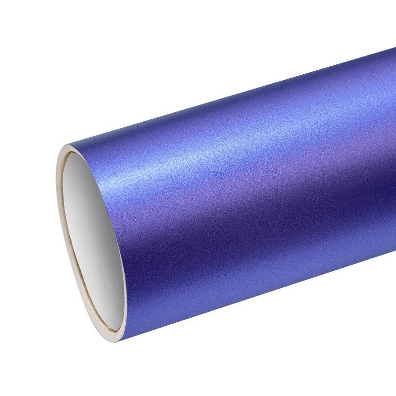 CL-SF-13P Anti Scratch Matte Purple PET Vinyl Manufacture