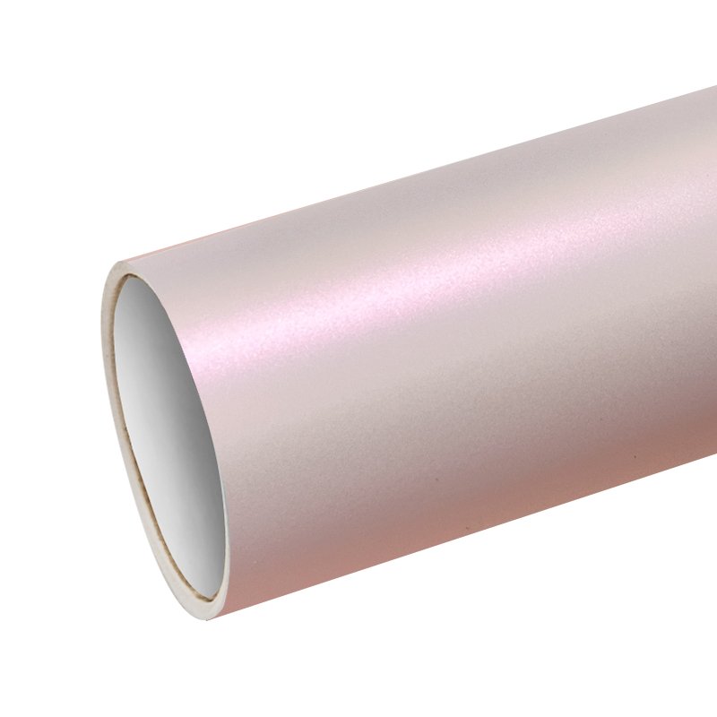 CL-SF-16P Anti Scratch Matte Flower Pearl Pink PET Vinyl Car Wrap CL-SF-16P Anti Scratch Matte Flower Pearl Pink PET Vinyl Car Wrap