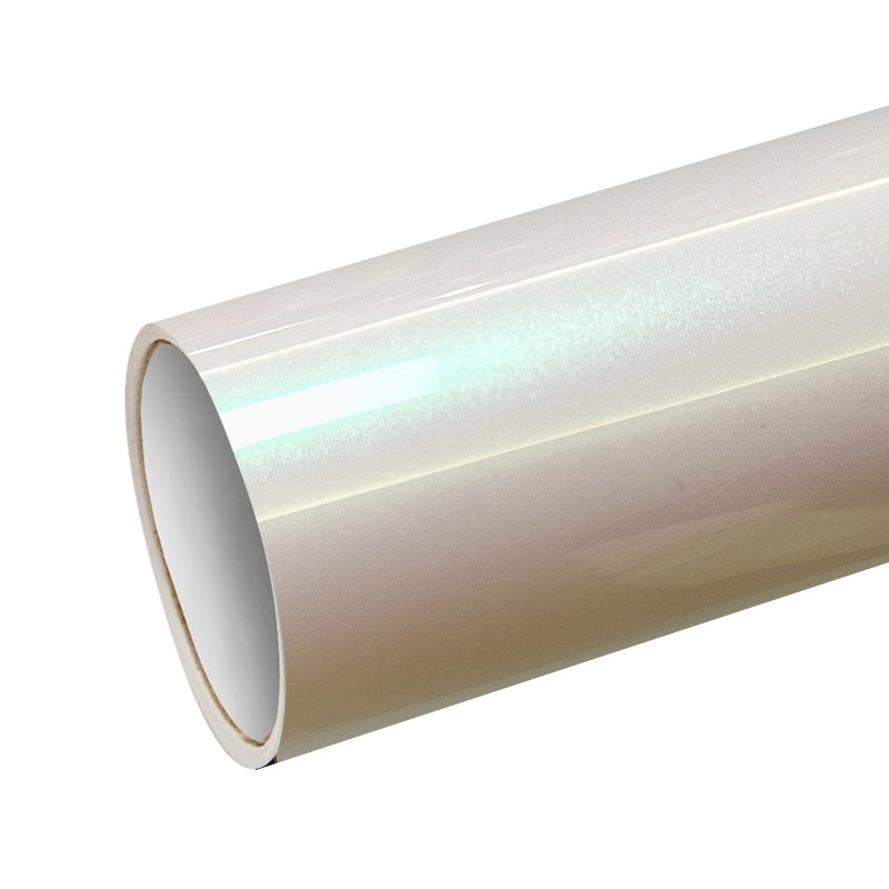 CARLIKE CL - TPU - 5046 TPU Metallic Aurora White Vinyl Heat Repair - CARLIKE WRAP