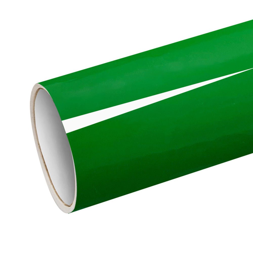 CARLIKE G8807 Gloss Bright Green Graphic Permanent Adhesive Plotter Cutting Vinyl - CARLIKE WRAP