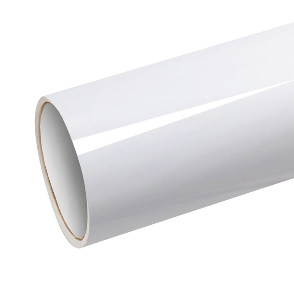 CARLIKE G8852 Gloss Milk White Graphic Permanent Adhesive Plotter Cutting Vinyl - CARLIKE WRAP
