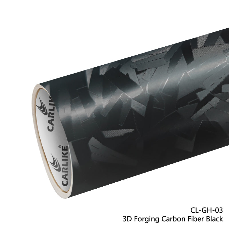 Verbesserte 127*30CM 3D Auto Carbon Faser Vinyl Film Carbon Auto